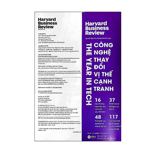 HBR ON - The year in tech: Công nghệ thay đổi vị thế cạnh tranh