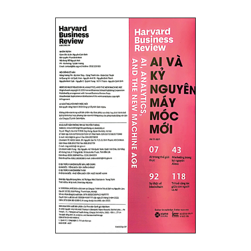 HBR ON - AI và kỷ nguyên máy móc mới