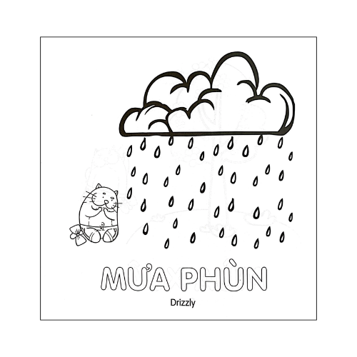 Tô màu cùng mèo thông thái - Bốn mùa