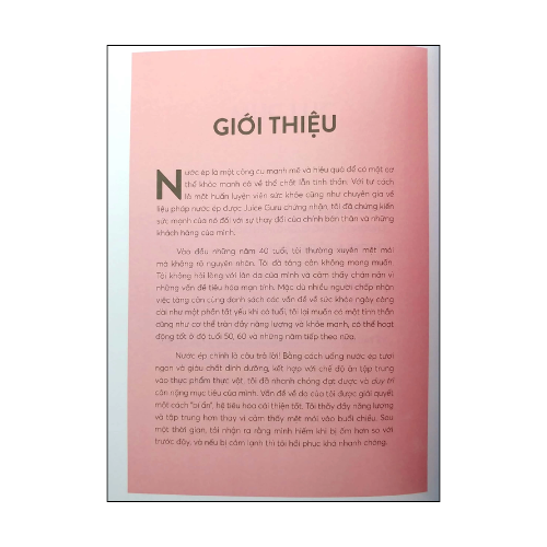 Juice: Nước ép mỗi ngày cho cuộc sống tươi trẻ