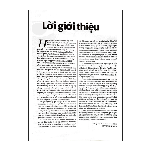 HBR ON - Talent biến nhân sự tiềm năng thành tài năng