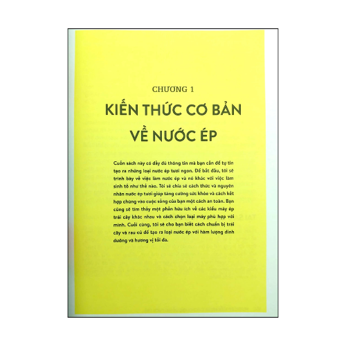 Juice: Nước ép mỗi ngày cho cuộc sống tươi trẻ