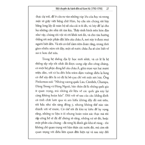 Một chuyến du hành đến xứ Nam Hà (1792-1793)
