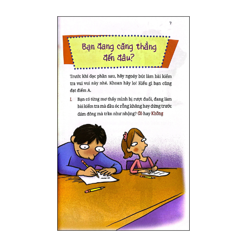 Kỹ năng học đường: Căng thẳng ư? Đừng sợ!
