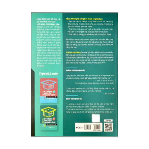 Kỹ năng học tập thành công ở bậc cao đẳng, đại học 2: Những kỹ năng học thuật