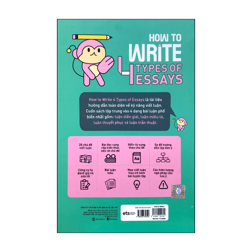 How to write 4 types of essays - Từng bước làm quen với viết luận tiếng anh