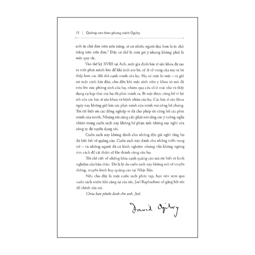 Quảng cáo theo phong cách Ogilvy
