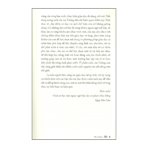 Cùng con tắm tiếng anh