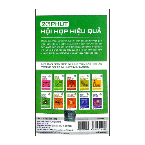 20 phút hội họp hiệu quả