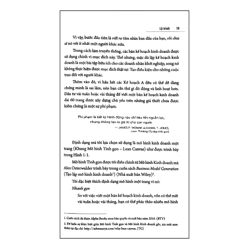 Running lean - Vận hành tinh gọn