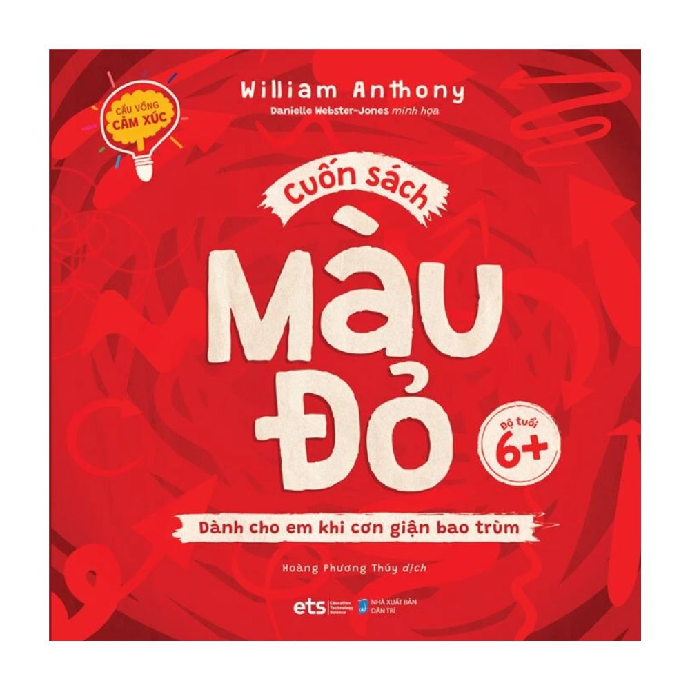Bộ cầu vồng cảm xúc: Cuốn sách màu đỏ - dành cho em khi cơn giận bao trùm