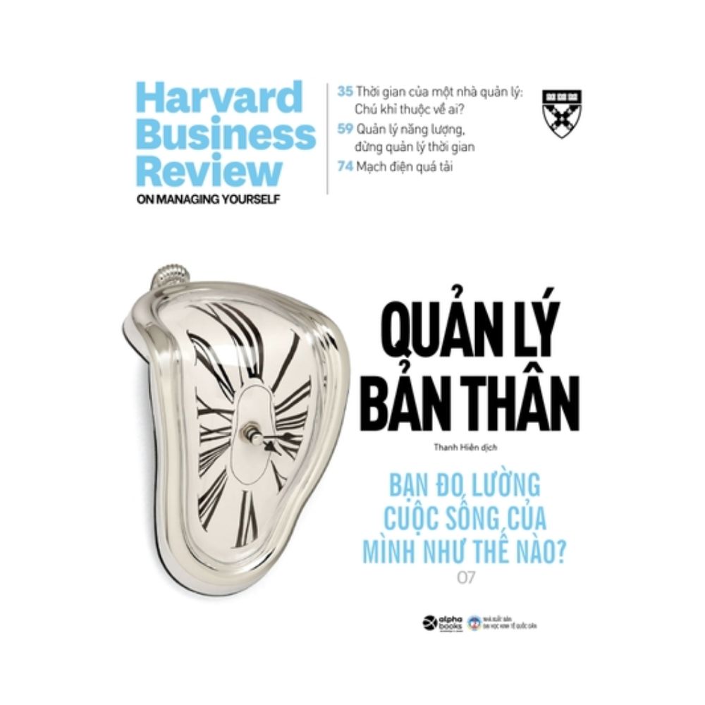 HBR ON - Quản lý bản thân