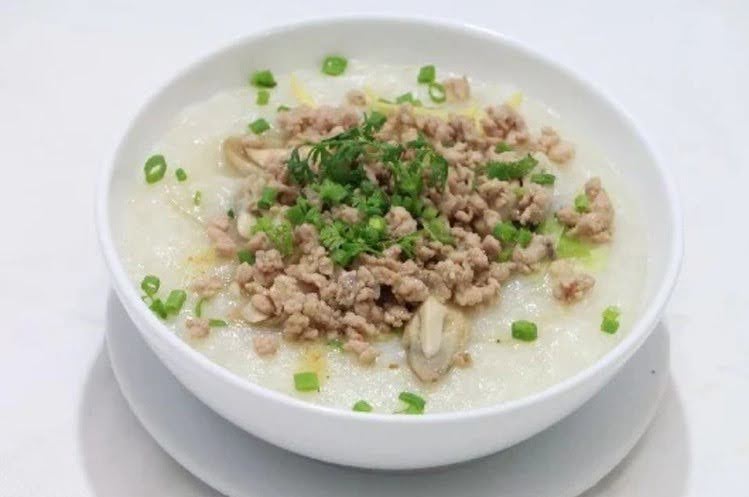 Cháo thịt băm