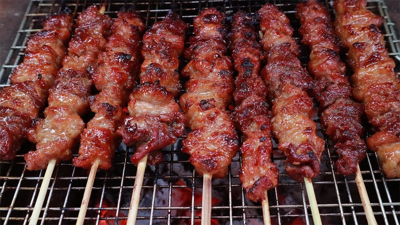 Xiên nướng