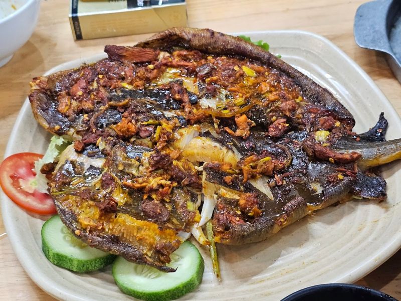 Cá quả nướng