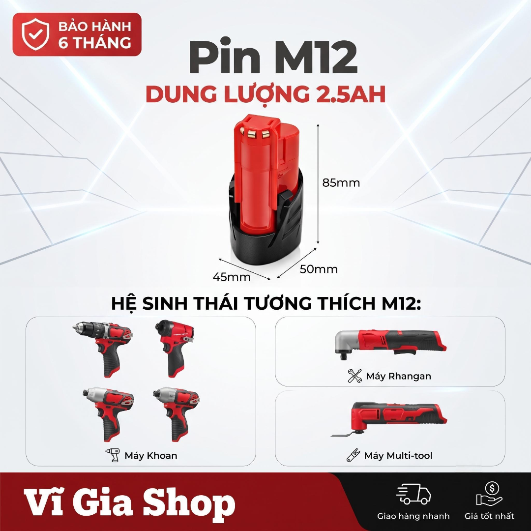 Hướng Dẫn Kiểm Tra & Phục Hồi Pin Máy Khoan Cầm Tay Bị Chai, Ngắt Tải | Vĩ Gia Shop
