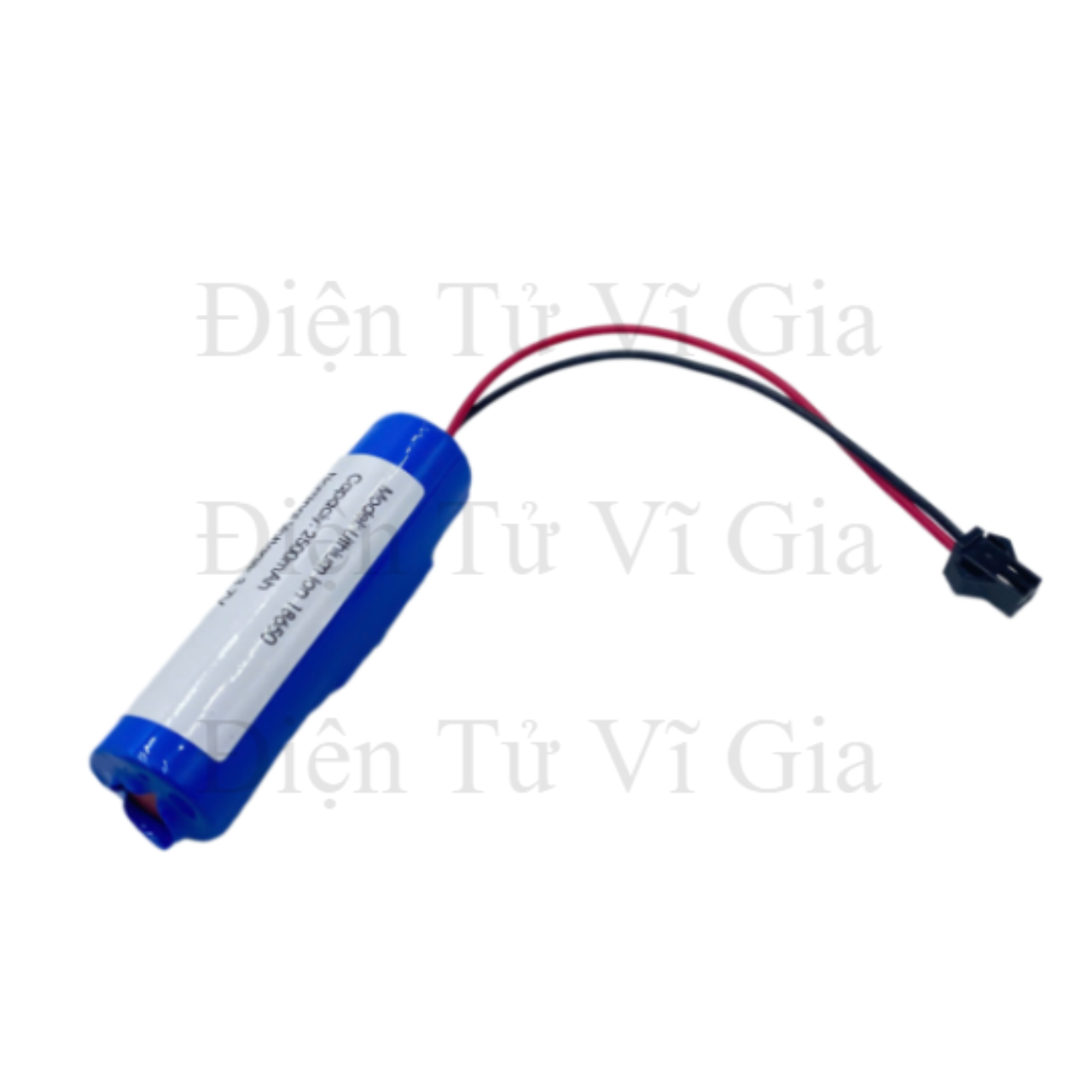 Pin sạc 3.7V Dung lượng 2500mAh - Jack nối SM 2.54mm 2P