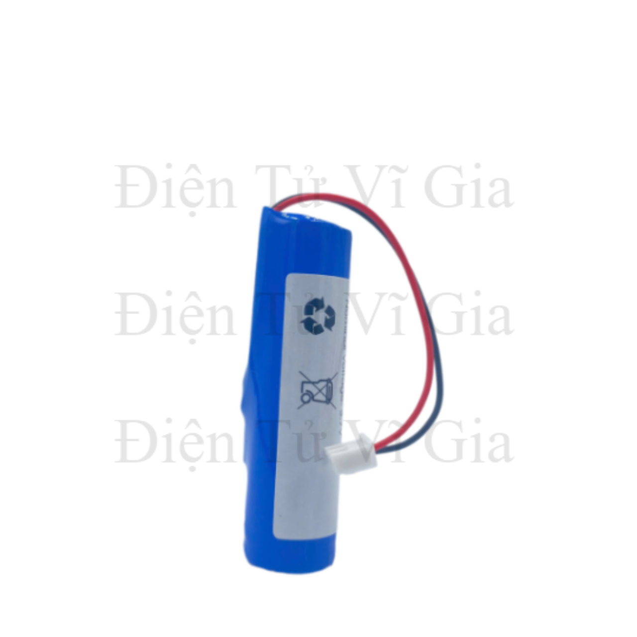 Pin sạc 3.7V Dung lượng 2500mAh - Jack nối XH 2.54mm 2P