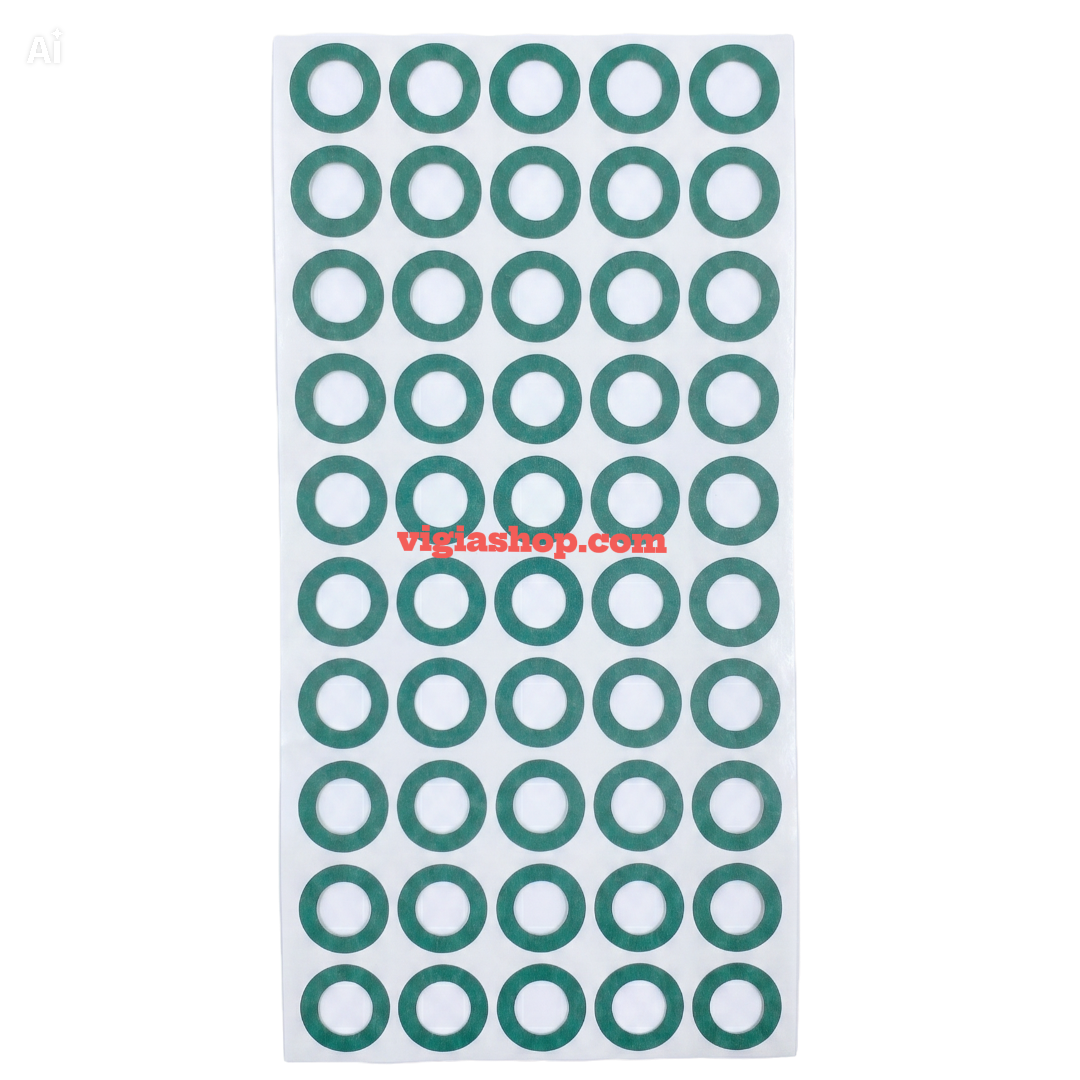 Miếng Dán Bảo Vệ Cực Dương Pin 21700 Cách Điện Chống Chập Khối Pin (1 Tờ 50 Miếng) - Vĩ Gia Shop