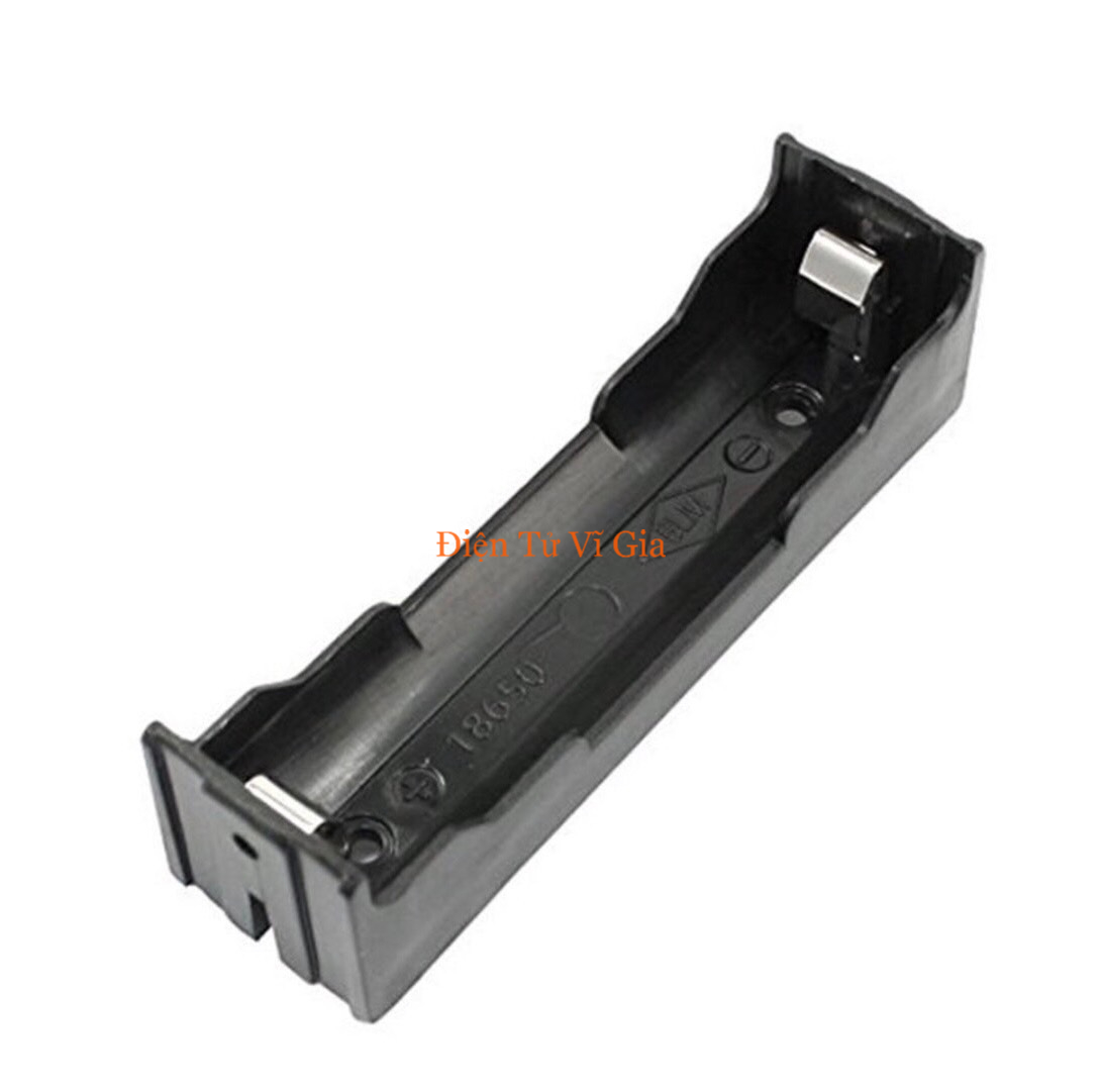 Đế Khay Pin 18650 Chân Hàn Board Mạch PCB Loại 1 Cell / 2 Cell / 3 Cell / 4 Cell Nhựa ABS Cao Cấp Đầu Cực Mạ Niken - Vĩ Gia Shop
