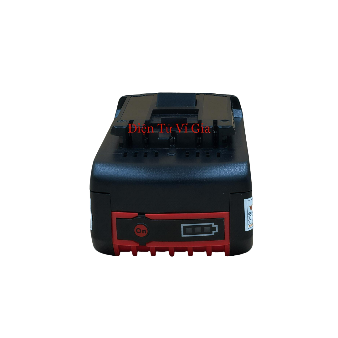 Pin Đóng Bosch 18V Dung Lượng Cao Nhận Sạc Zin - Khối Pin Máy Khoan Bosch 21V Dòng Xả Cao 50A Có Led Báo Pin 4 Mức