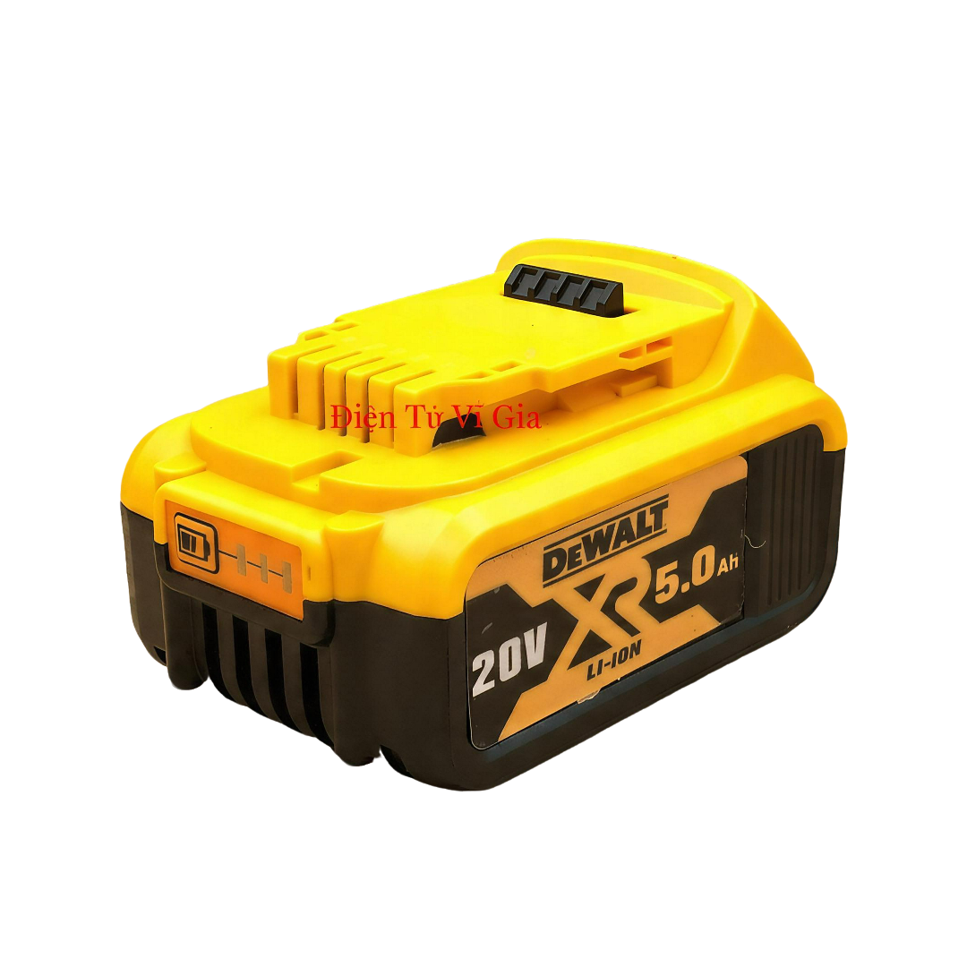 Pin Đóng DeWalt 20V 5Ah Nhận Sạc Zin Chính Hãng - Pin Máy Khoan DeWalt 18V Dòng Xả Cao 50A - Vĩ Gia Shop