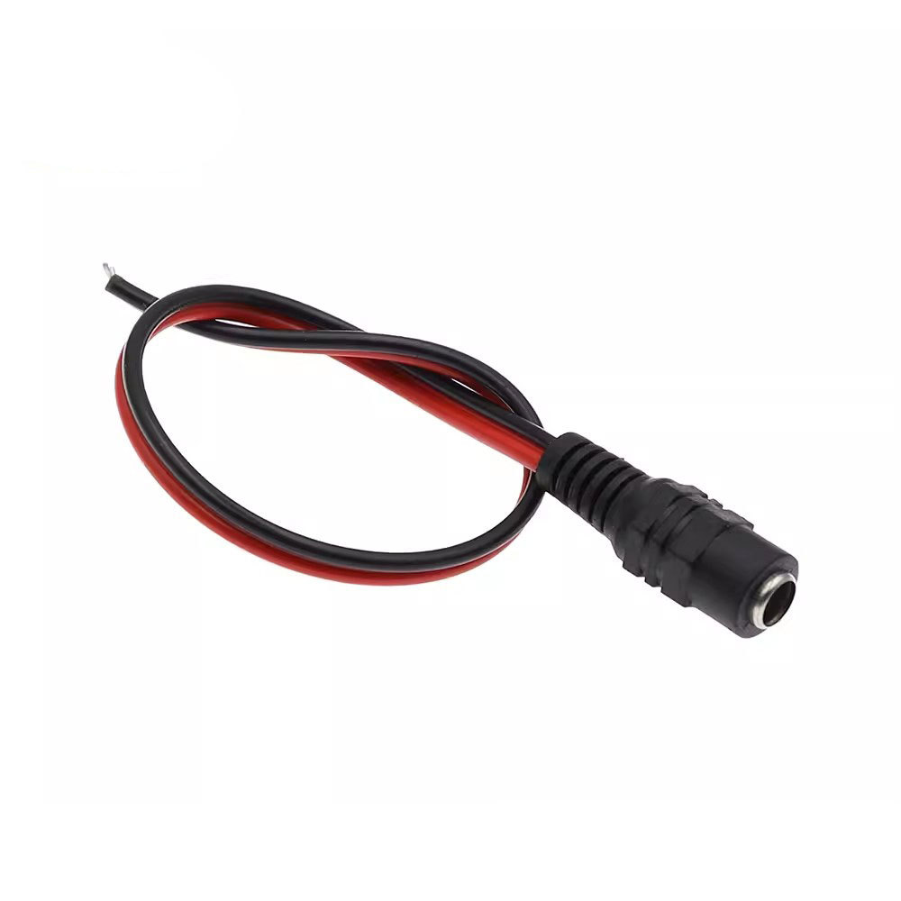 Jack Nối DC Cặp Đực - Cái 5.5mm x 2.1mm Dây Dài 20cm - Vĩ Gia Shop