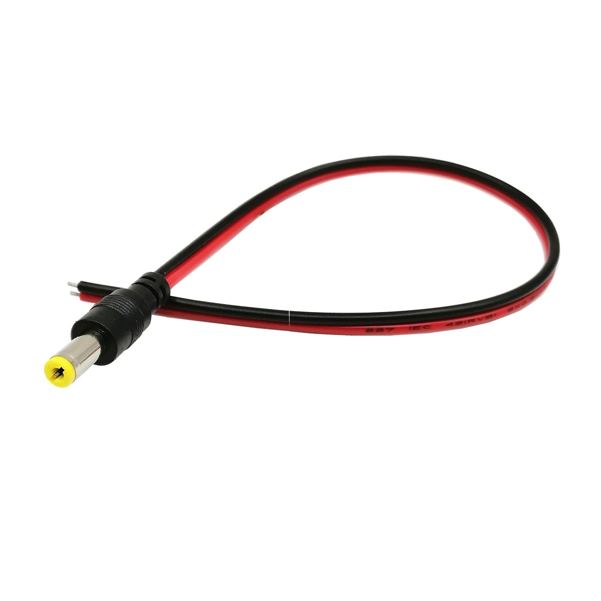 Jack Nối DC Cặp Đực - Cái 5.5mm x 2.1mm Dây Dài 20cm - Vĩ Gia Shop