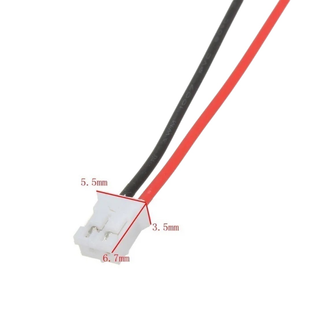 Jack Nối PH 2.0mm 2P Kèm Dây Đơn 20cm 26AWG - Vĩ Gia Shop