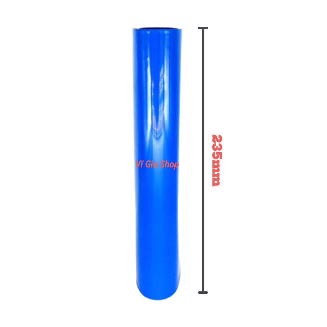 Màng Co Nhiệt PVC Màu Xanh Biển Chuyên Dụng Bọc Pin Cách Điện