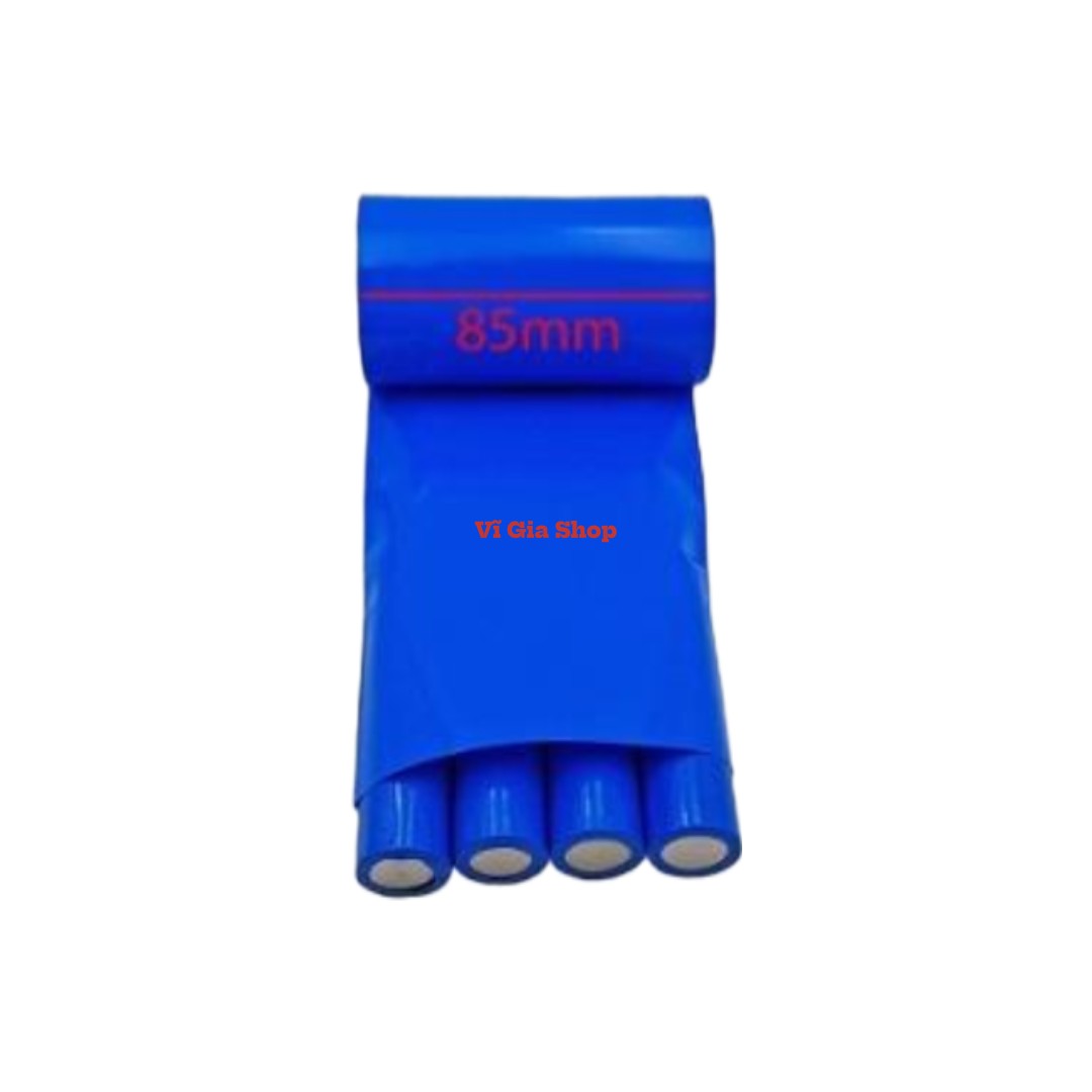 Màng Co Nhiệt PVC Màu Xanh Biển Chuyên Dụng Bọc Pin Cách Điện