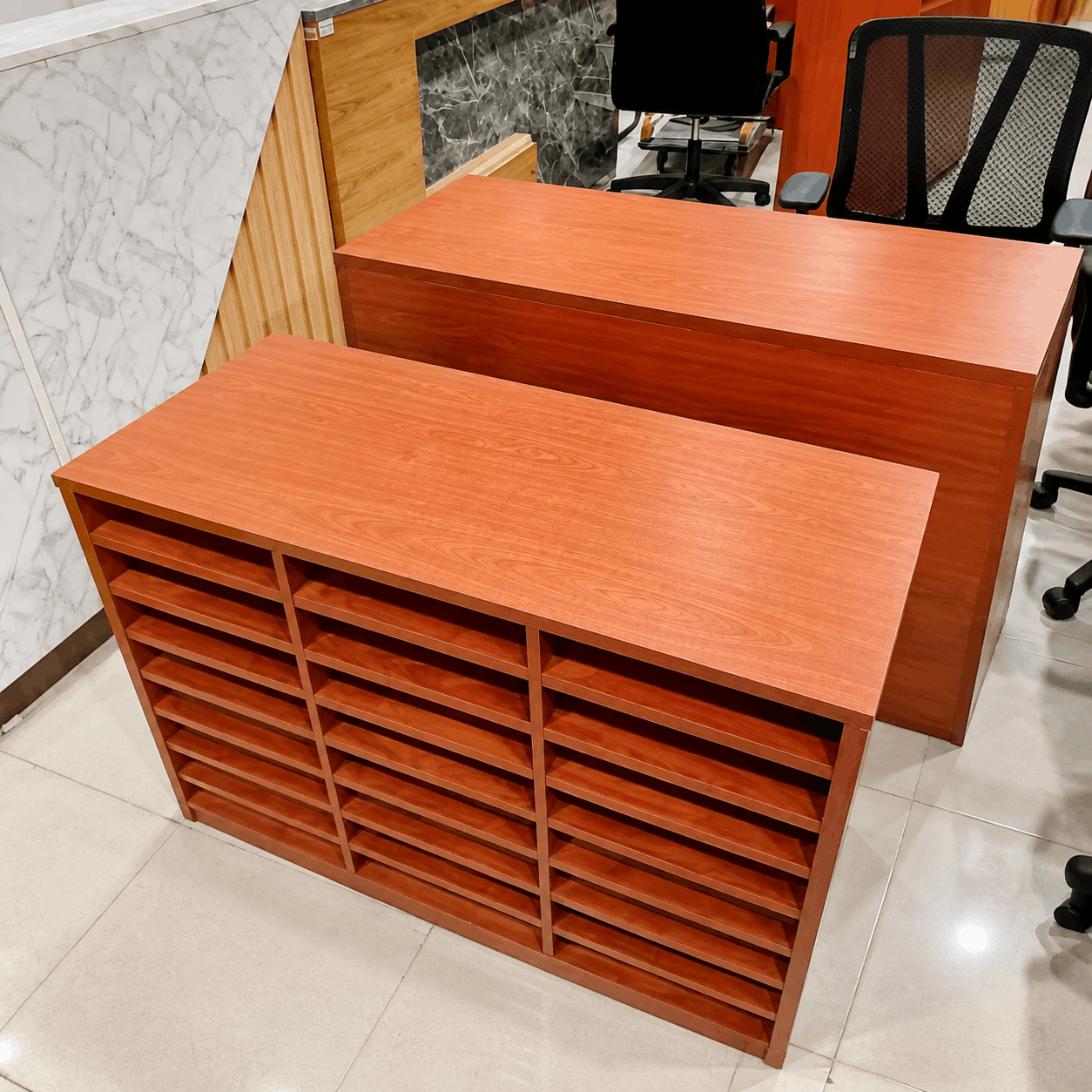 Tủ file hồ sơ gỗ không cánh 825x360x720mm TU 113