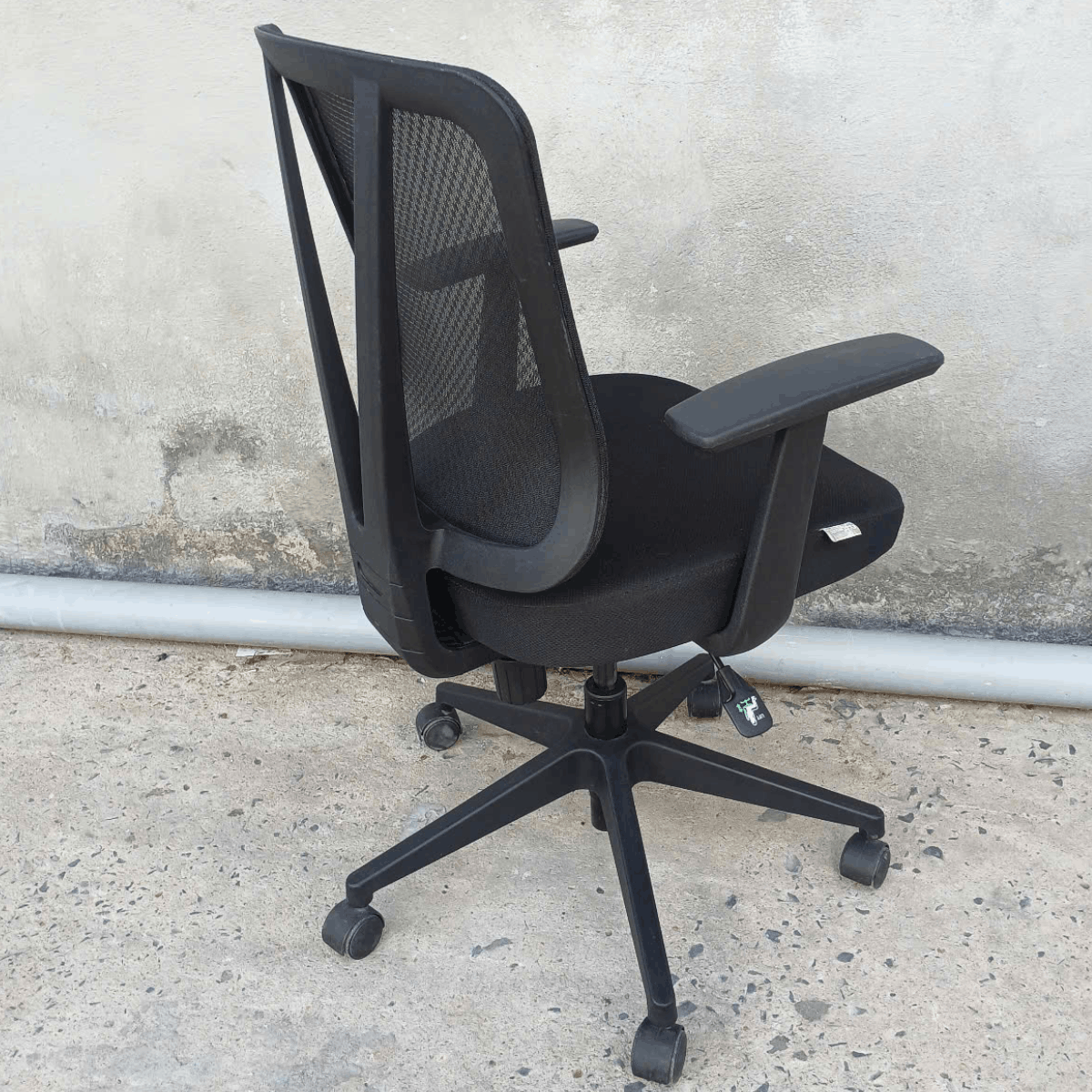 Ghế lưới xoay lưng trung 640x550x960mm GHE069