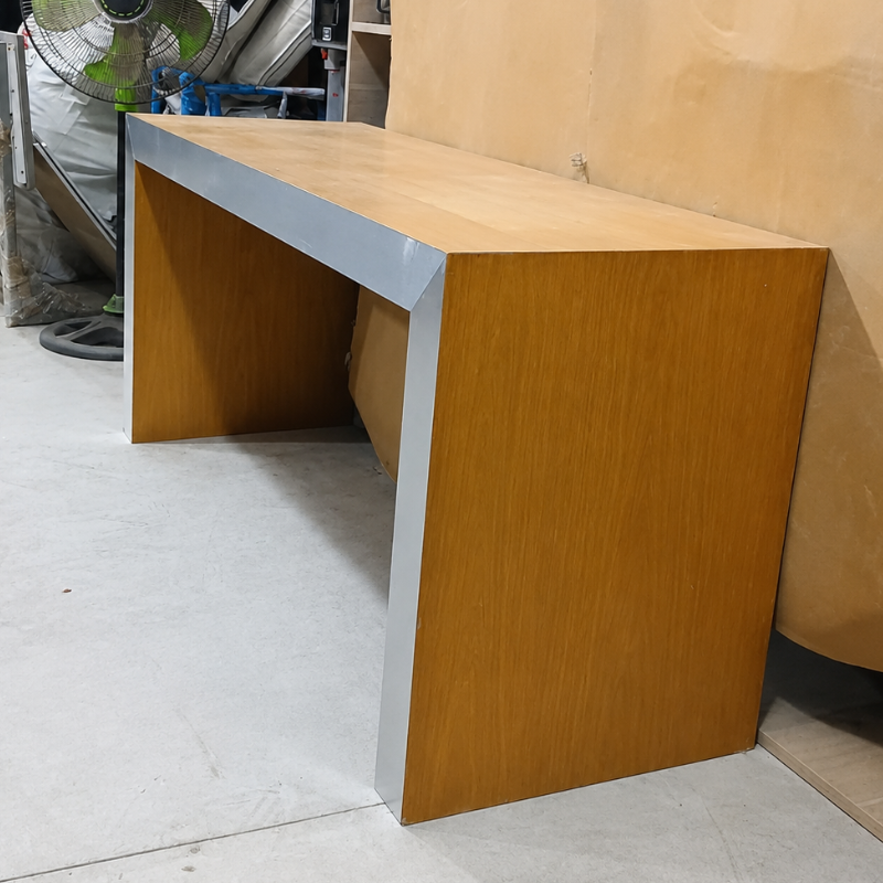 Bàn Làm Việc Thanh Lý 1440x500x650mm Vân Gỗ Vàng BAN107 TPHCM