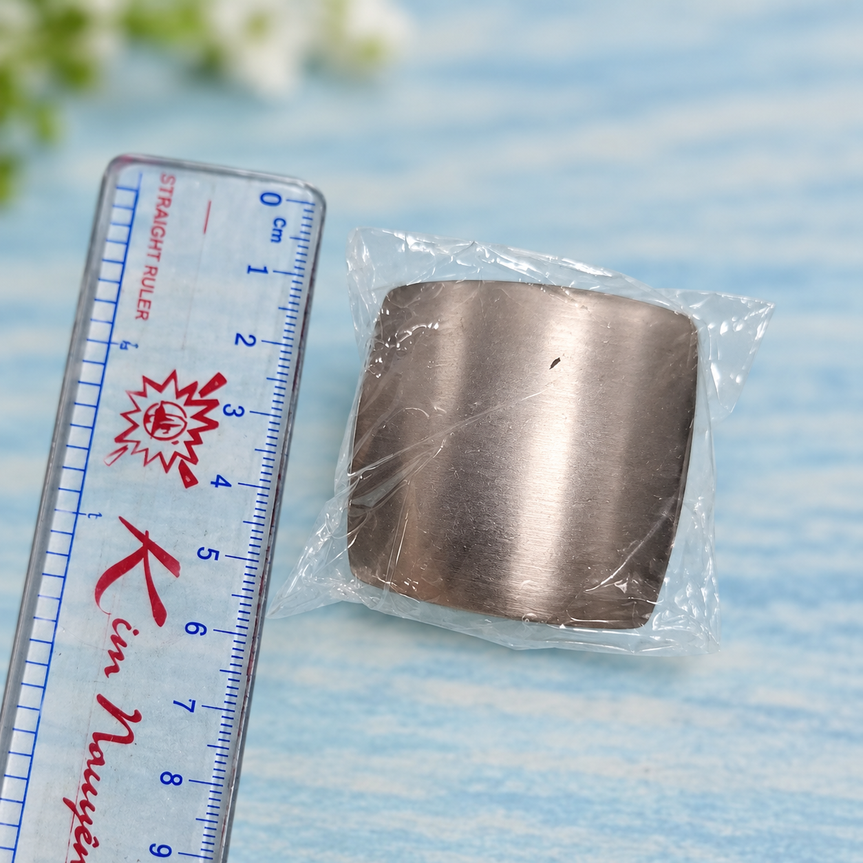 Núm Tay Nắm Tủ Vuông Hợp Kim Màu Inox Bóng Cho Tủ Bếp Tủ Áo Ngăn Kéo TN1003