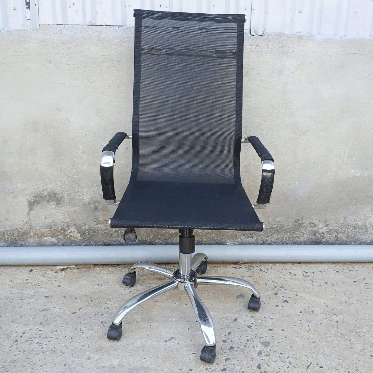 Ghế lưới xoay lưng cao 585x520x1140mm GHE068