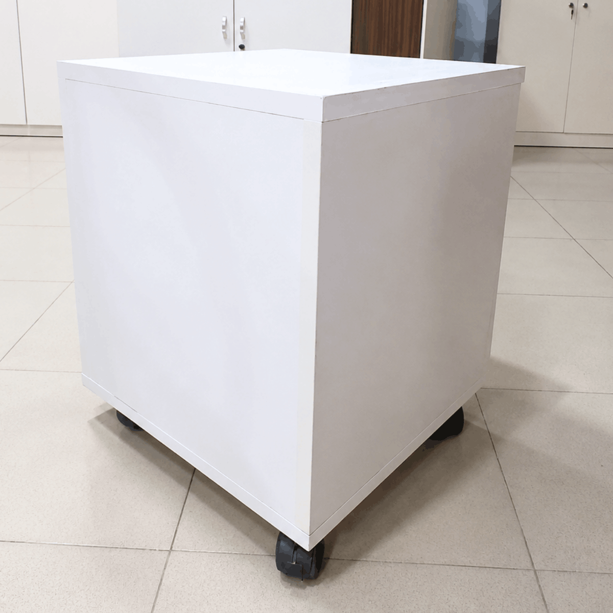 Tủ gỗ nhỏ màu trắng đa năng 400x400x500mm TU073