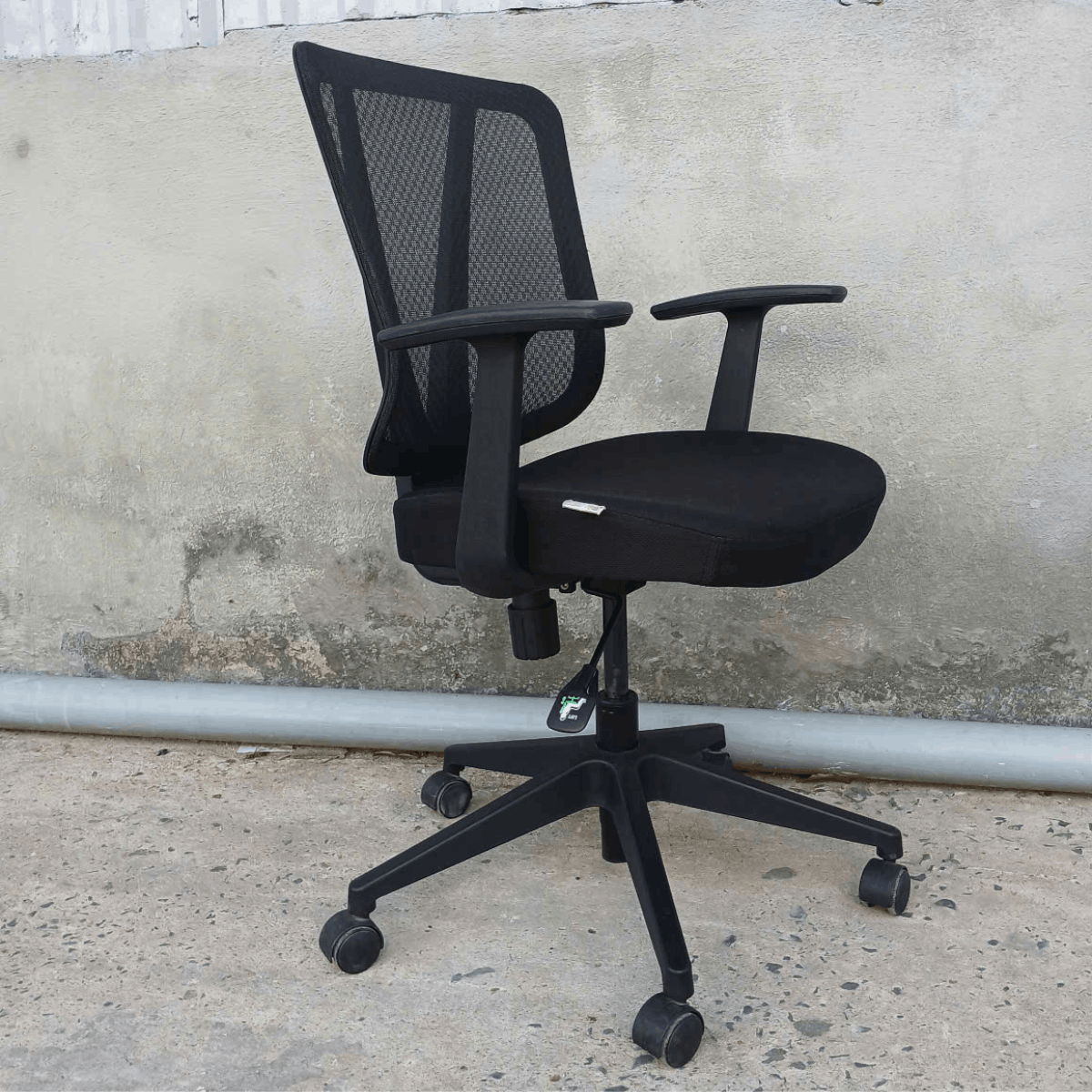 Ghế lưới xoay lưng trung 640x550x960mm GHE069