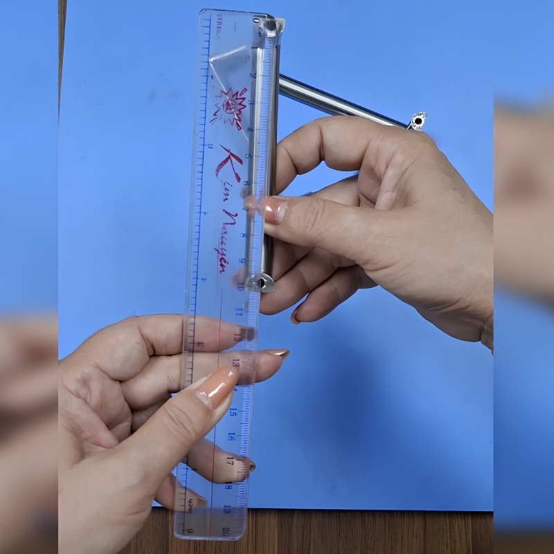 Tay nắm tủ Inox thanh vuông xước mờ TN119