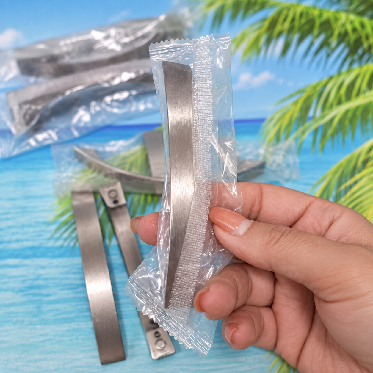 Tay Nắm Chữ C Hợp Kim Màu Inox Bóng Dùng Cho Tủ Hồ Sơ Tủ Áo Tủ Bếp TN1002