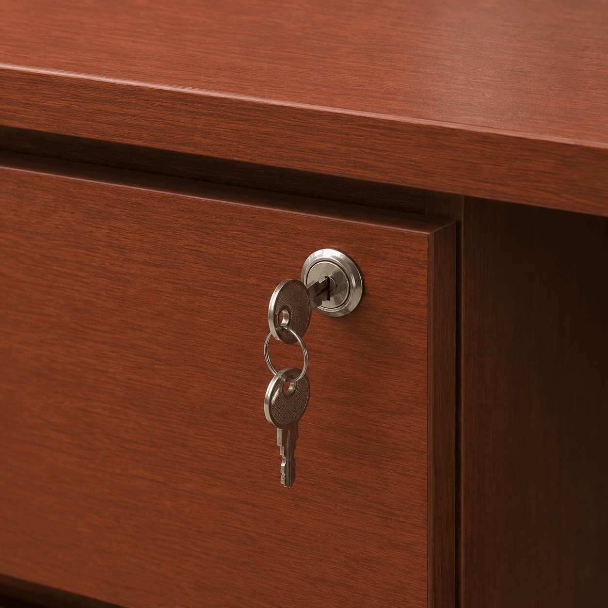 Bàn Làm Việc Hộc Tủ Liền 1200x700x750mm BAN026