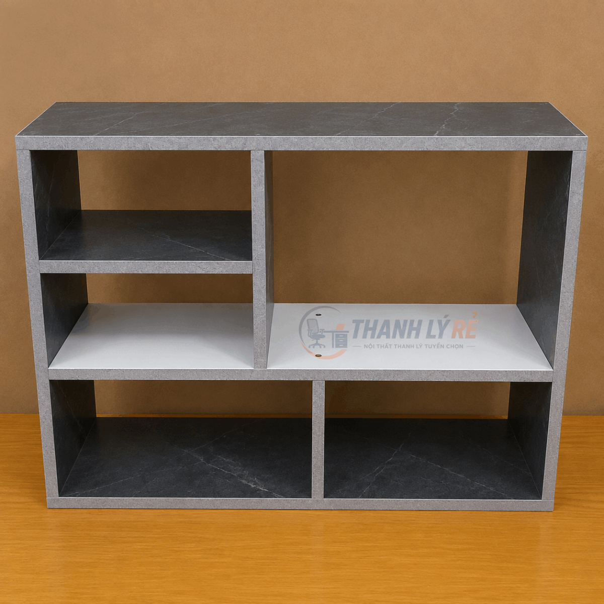 Kệ trang trí gỗ 700x200x600mm KE089