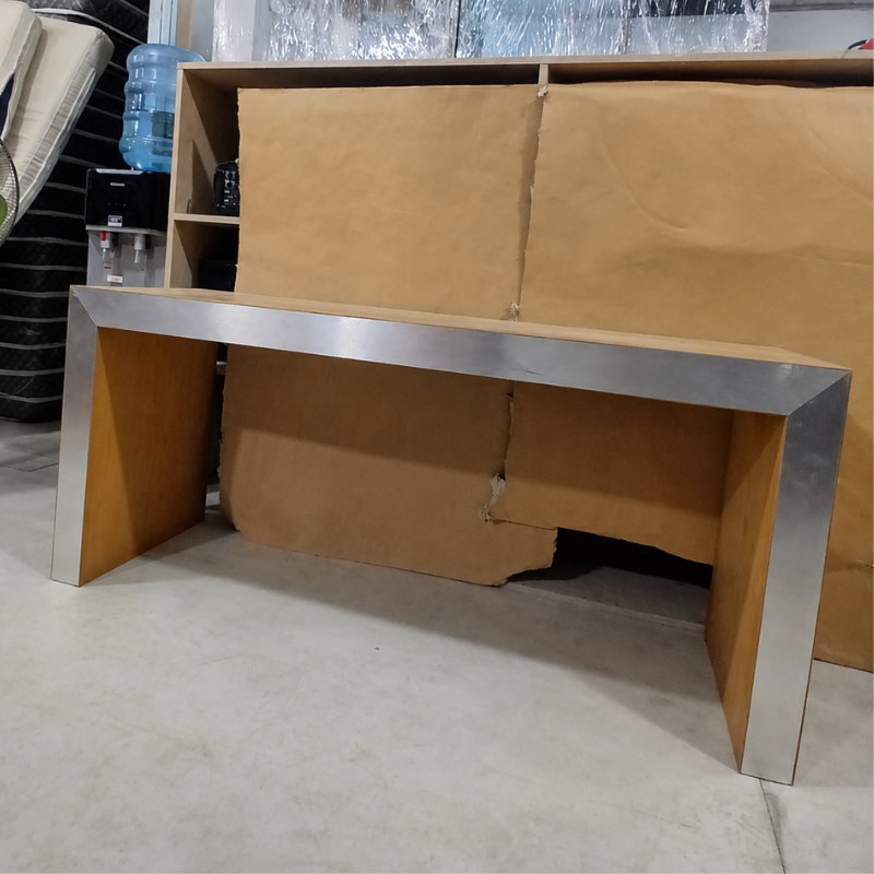 Bàn Làm Việc Thanh Lý 1440x500x650mm Vân Gỗ Vàng BAN107 TPHCM