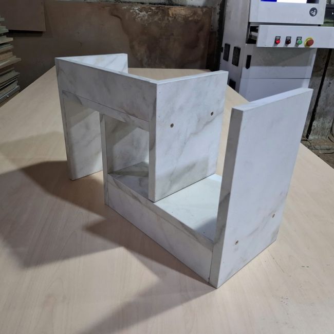 Kệ Trang Trí Vân Đá 600x200x300mm