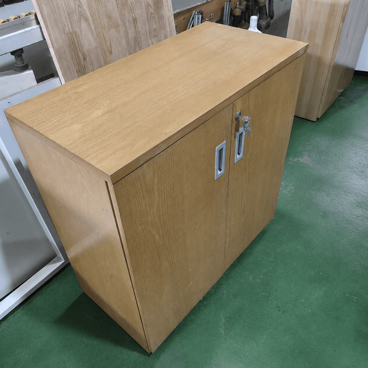 Tủ hồ sơ 2 cánh mở 800x400x850mm TU031