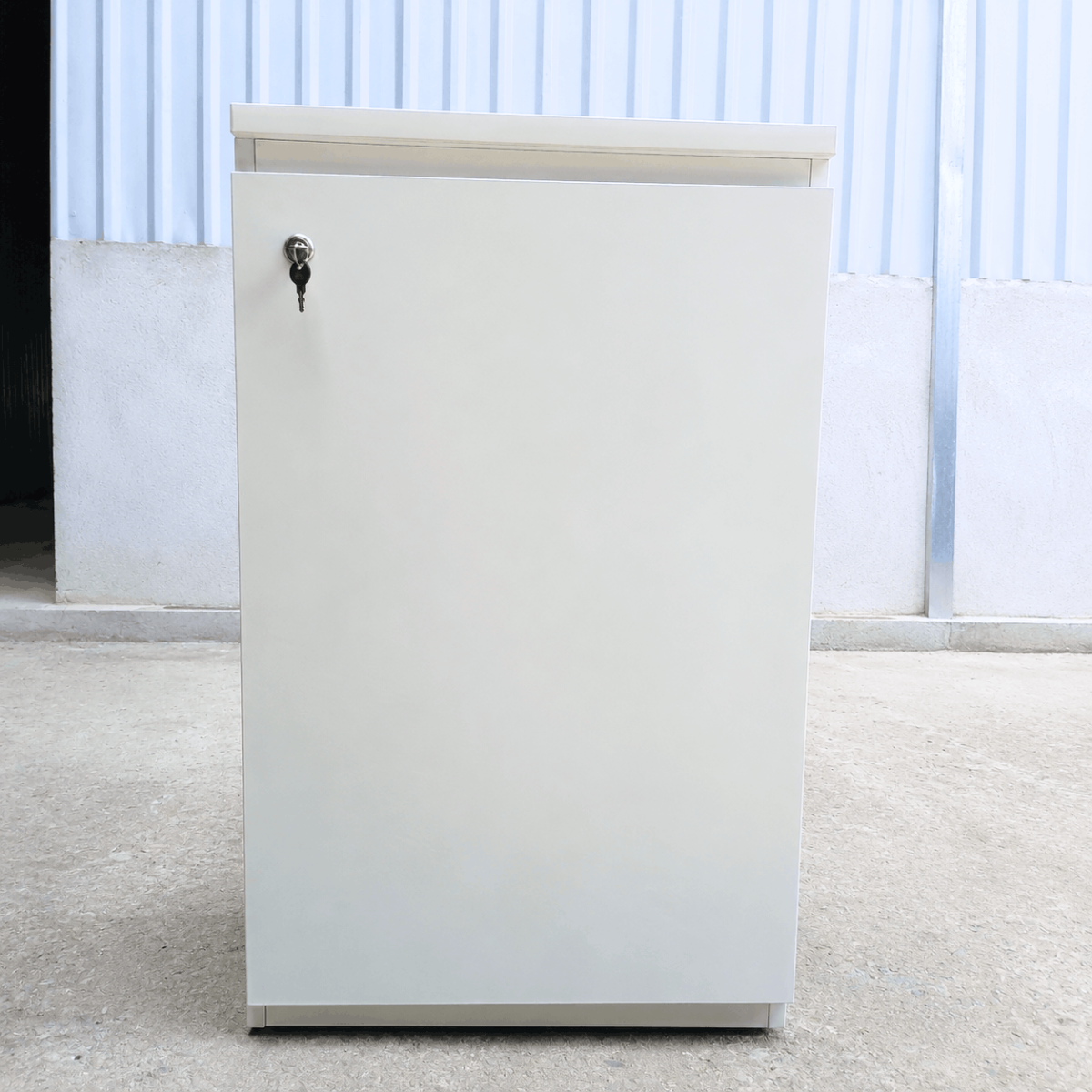 Tủ gỗ 1 cánh đa năng màu trắng 515 × 560 × 850 mm TU098