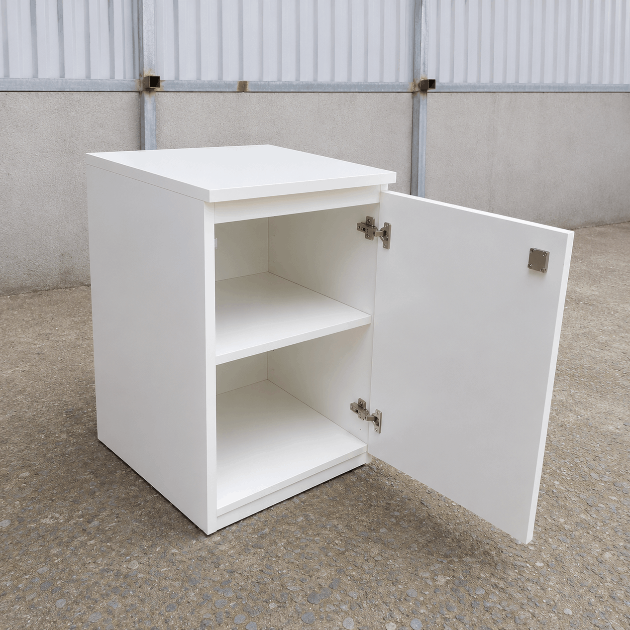 Tủ gỗ 1 cánh đa năng màu trắng 515 × 560 × 850 mm TU098