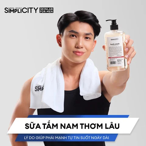 Sữa tắm nam thơm lâu: Lý do giúp phái mạnh tự tin suốt ngày dài