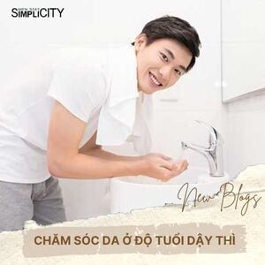 Mách bạn cách chăm sóc da mặt cho nam tuổi dậy thì hiệu quả