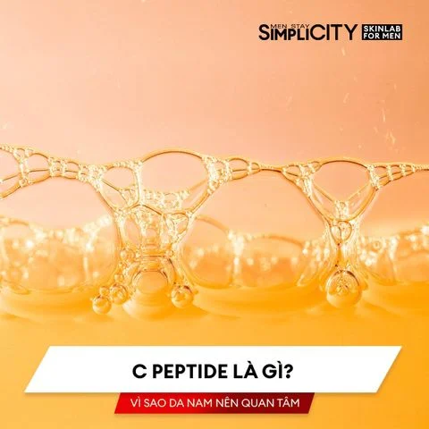 C Peptide là gì? Vì sao da nam nên quan tâm